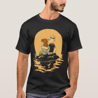 Popeye The Sailor x Ariel The Little Mermaid Class T Shirt