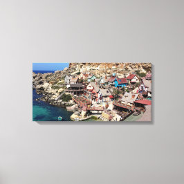 Popeye Village Malta Canvastryck