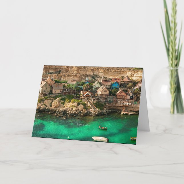 Popeye Village, Malta Kort (Framsida)