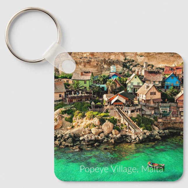 Popeye Village, Malta Nyckelring (Framsida)