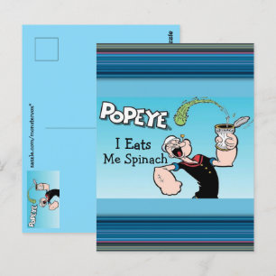 Popeye-vykort Vykort
