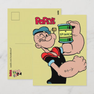 Popeye-vykort Vykort