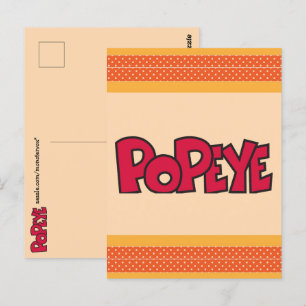 Popeye-vykort Vykort