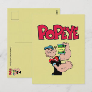 Popeye-vykort Vykort