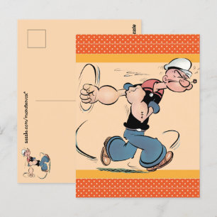 Popeye-vykort Vykort