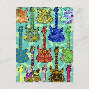 POPGITARRER VYKORT