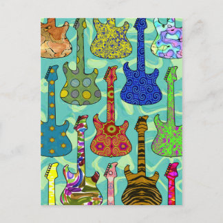 POPGITARRER VYKORT