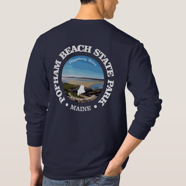 Popham Beach SP T Shirt (Baksida)