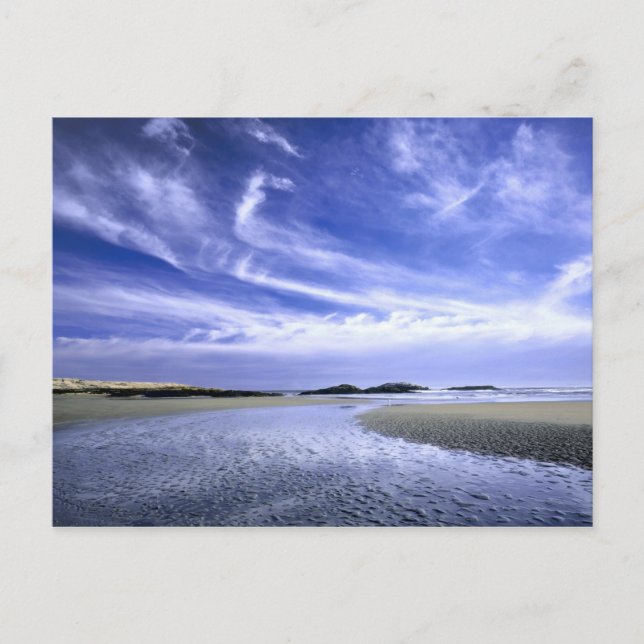 POPHAM BEACH STATE PARK, MAINE. USA. Cirrus Vykort (Framsida)