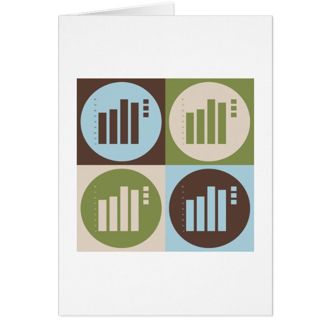 Popkonst Actuarials Hälsningskort (Framsidan)