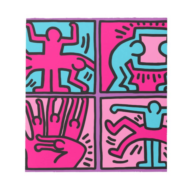 popkonst anteckningsblock (Framsida)