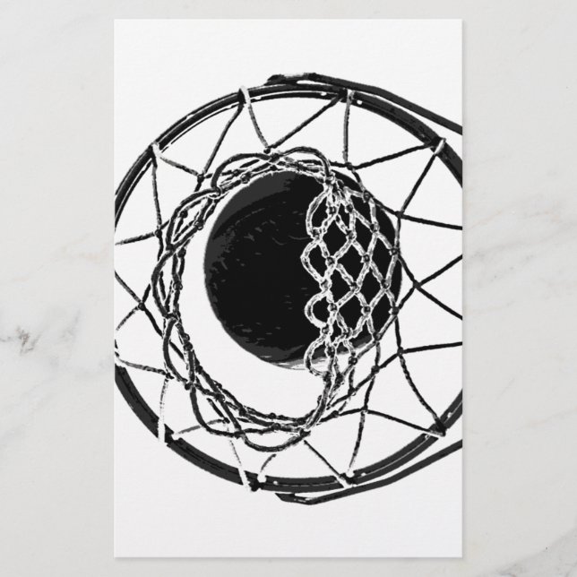 Popkonst Basket Brevpapper (Framsida)