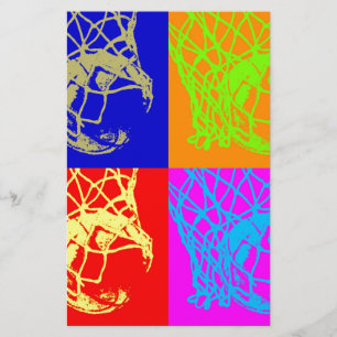 Popkonst Basket Brevpapper