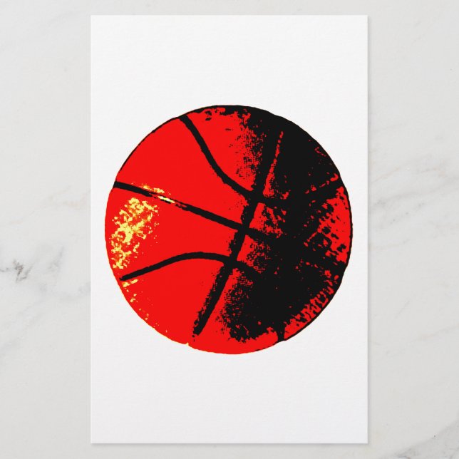 Popkonst Basket Brevpapper (Framsida)