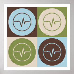 Popkonst EEG Poster
