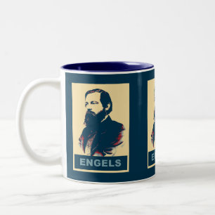 Popkonst Engels Två-Tonad Mugg