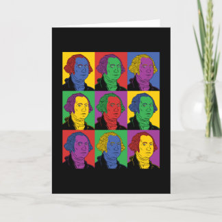 Popkonst George Washington Kort