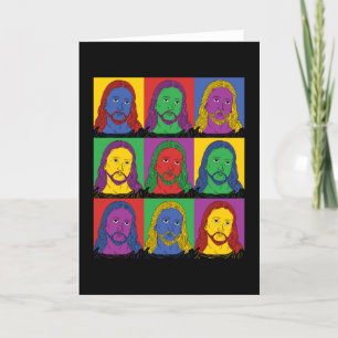 Popkonst Jesus Kort