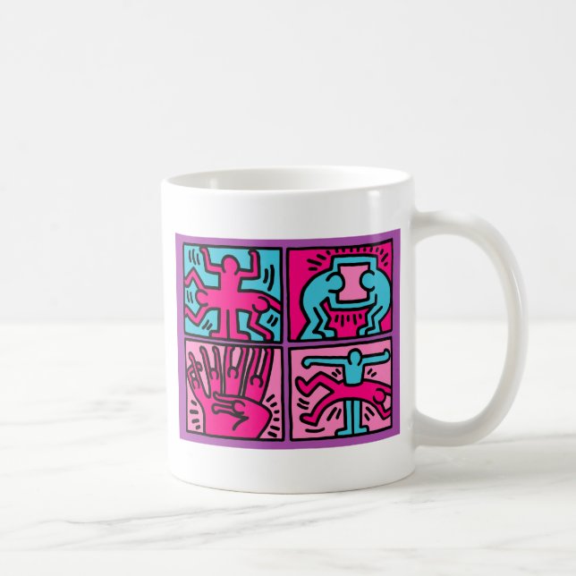 popkonst kaffemugg (Höger)