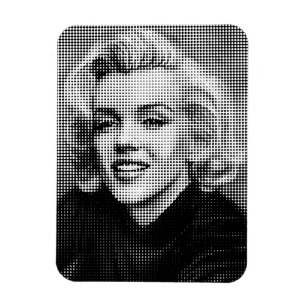 Popkonst Marilyn Magnet