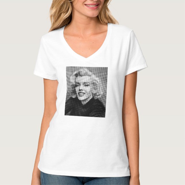 Popkonst Marilyn T Shirt (Framsida)