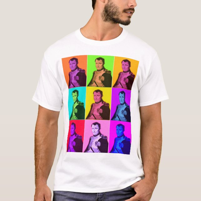 Popkonst Napoleon Tee Shirt (Framsida)