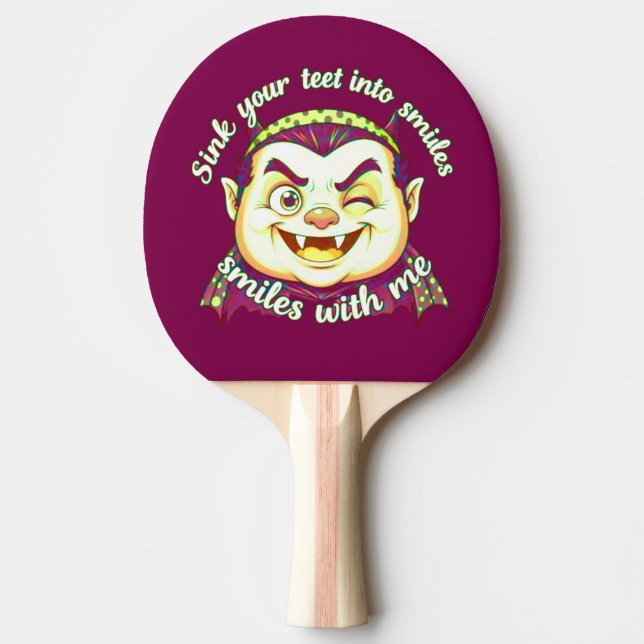 popkonst pingisracket (Framsidan)