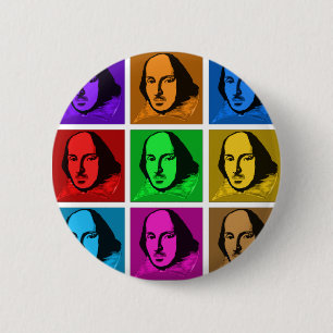 Popkonst Shakespeare Knapp