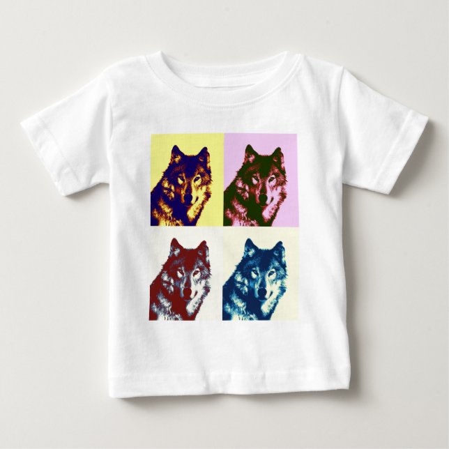 Popkonst Varg T-shirt (Framsida)