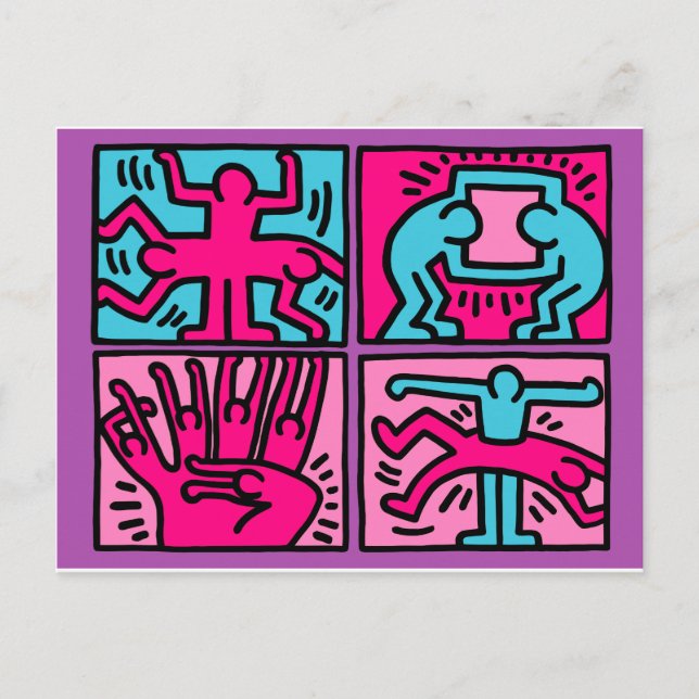 popkonst vykort (Framsida)