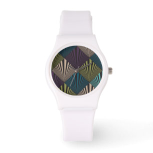 Popkonstbakgrund Armbandsur
