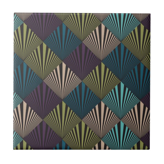 Popkonstbakgrund Kakelplatta (Framsidan)