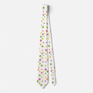 Popkonstblommor sömlöst mönster + dina idéer slips