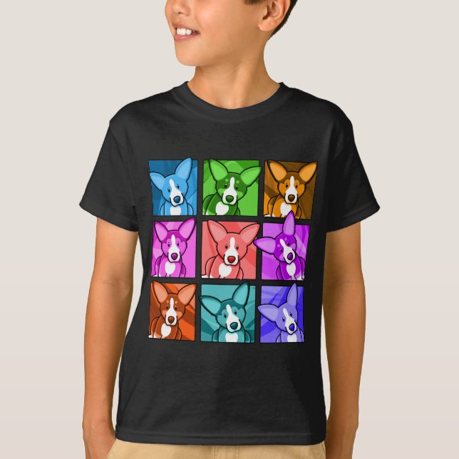 PopkonstCorgi Tee Shirt (Framsida)