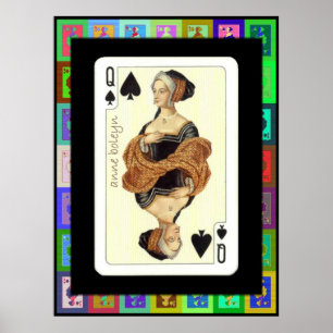 Popkonsten Anne Boleyn Poster