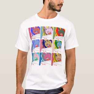 POPKONSTFLICKA TEE SHIRT