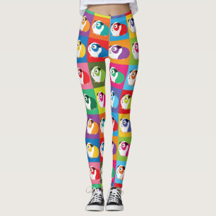 Popkonstförsökskaninar Leggings
