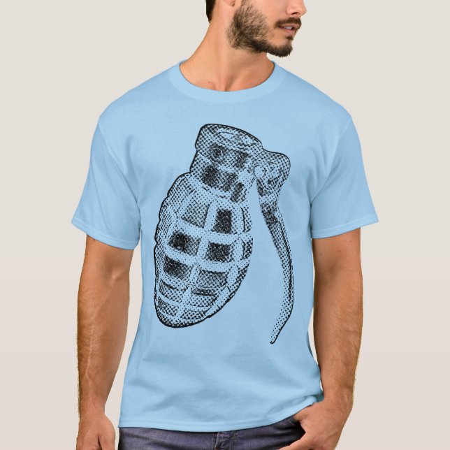 Popkonstgranat T-shirt (Framsida)