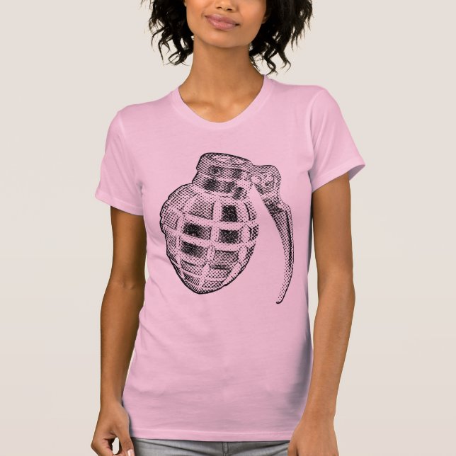 Popkonstgranat Tee Shirt (Framsida)