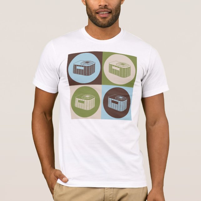 PopkonstHVAC Tee Shirt (Framsida)