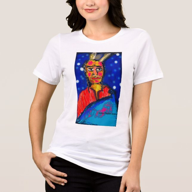 Popkonstindian #1 t shirt (Framsida)