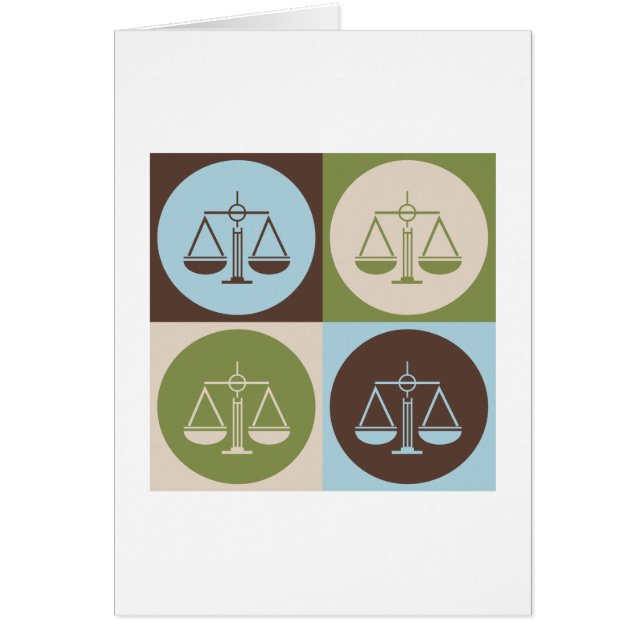 Popkonstlag Hälsningskort (Framsidan)