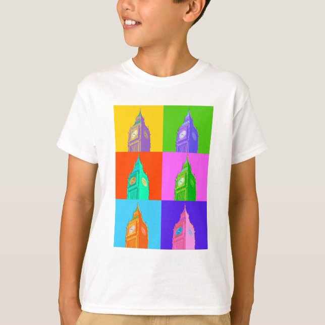 Popkonstneon stora Ben T Shirt (Framsida)