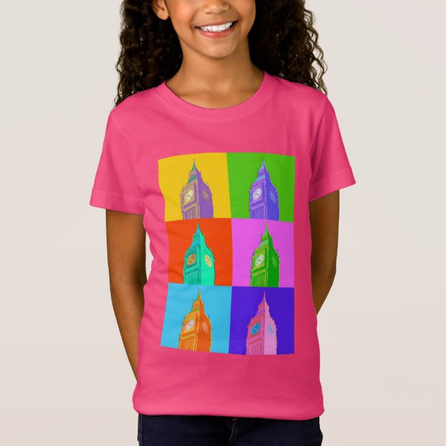 Popkonstneon stora Ben T Shirt (Framsida)