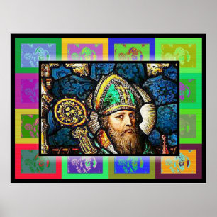 Popkonstsaint patrick poster