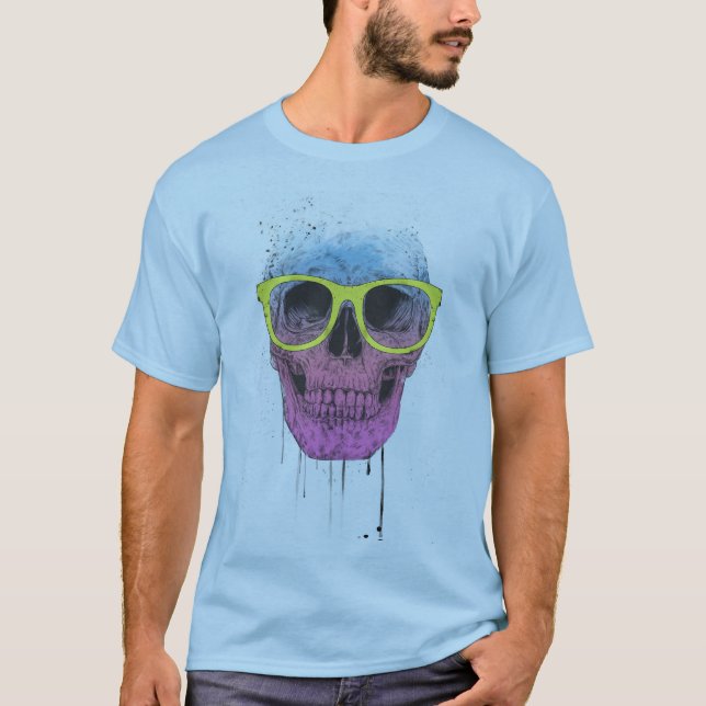 Popkonstskalle med exponeringsglas tee (Framsida)
