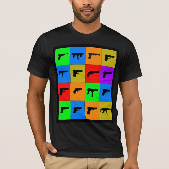Popkonstvapen T-shirt (Framsida)