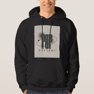Popkultur Grafik Hoodie Retro Estetik