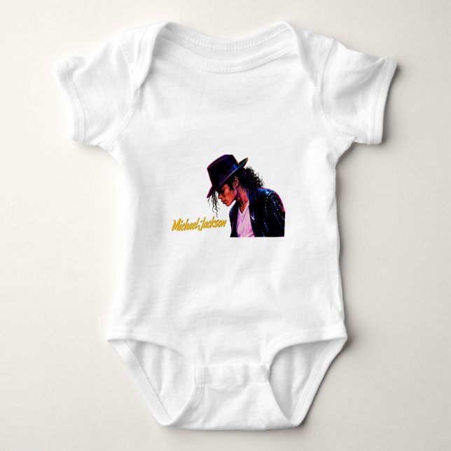 Popkungens Moonwalk Legend Retro Hyllningsdesign T Shirt (Framsida)