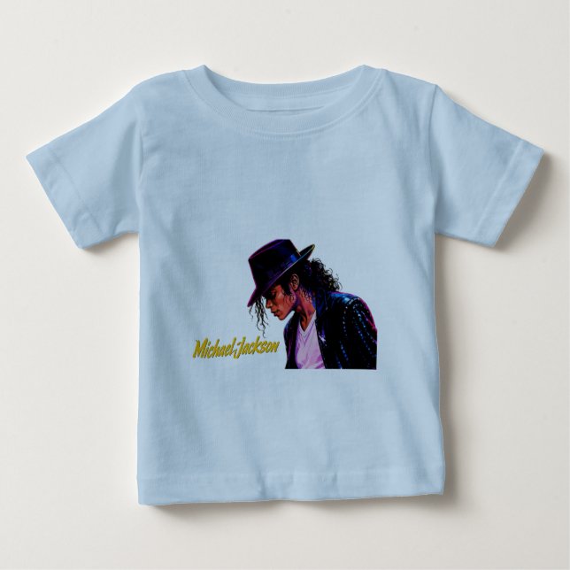 Popkungens Moonwalk Legend Retro Hyllningsdesign T Shirt (Framsida)